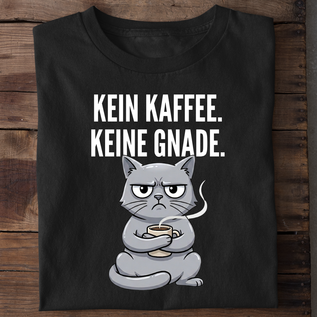 Kein Kaffee. Keine Gnade. Bio T-Shirt