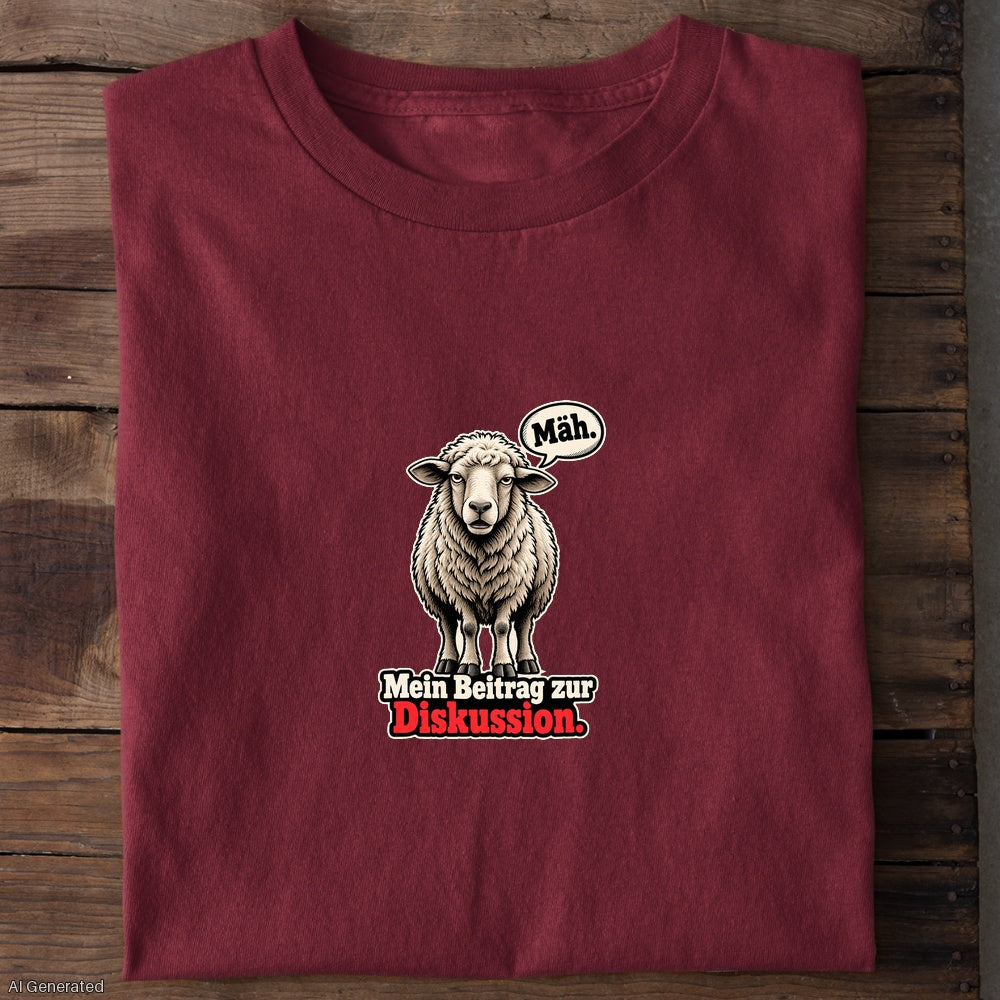 Burgunder – Unisex T-Shirt