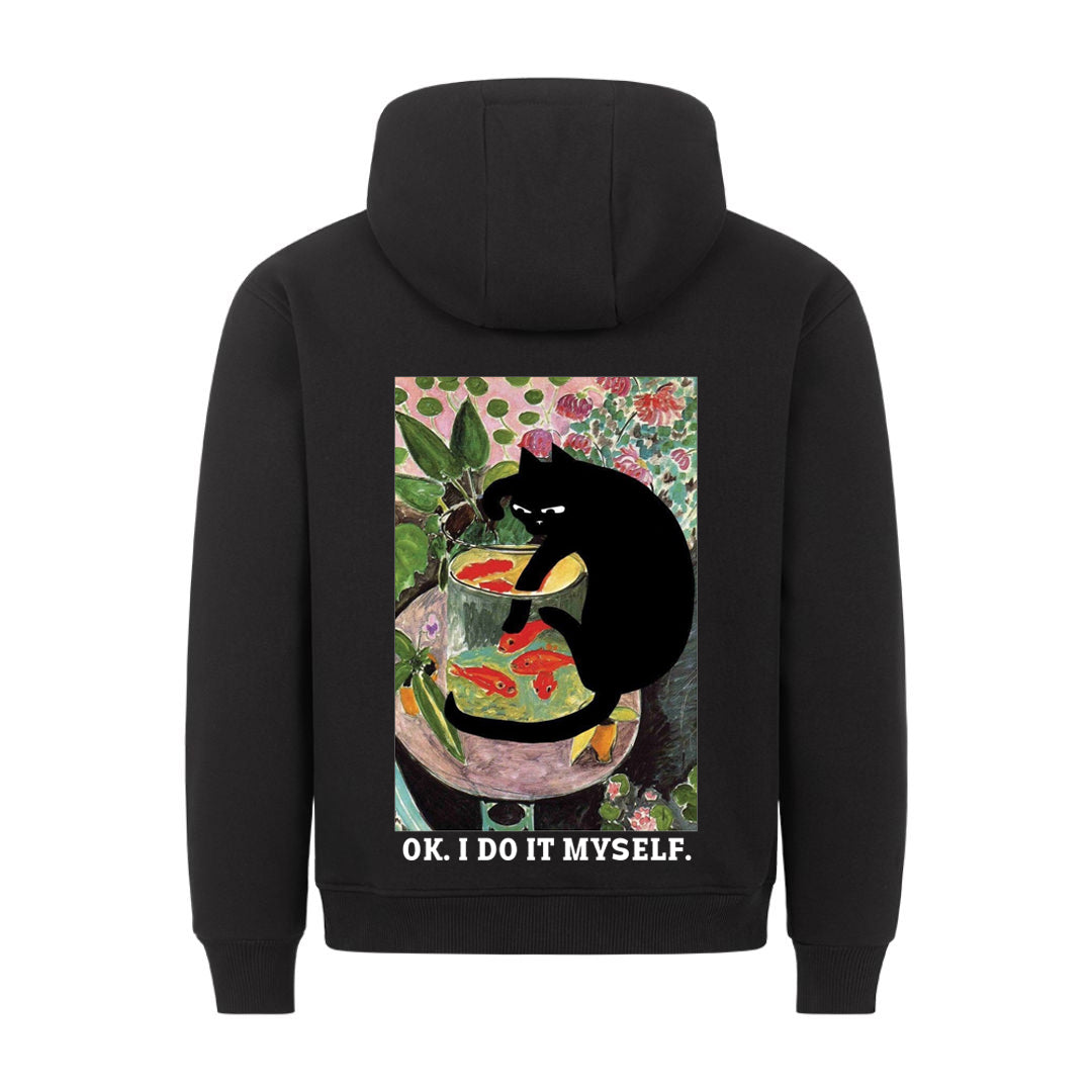 I do it myself Hoodie BackPrint