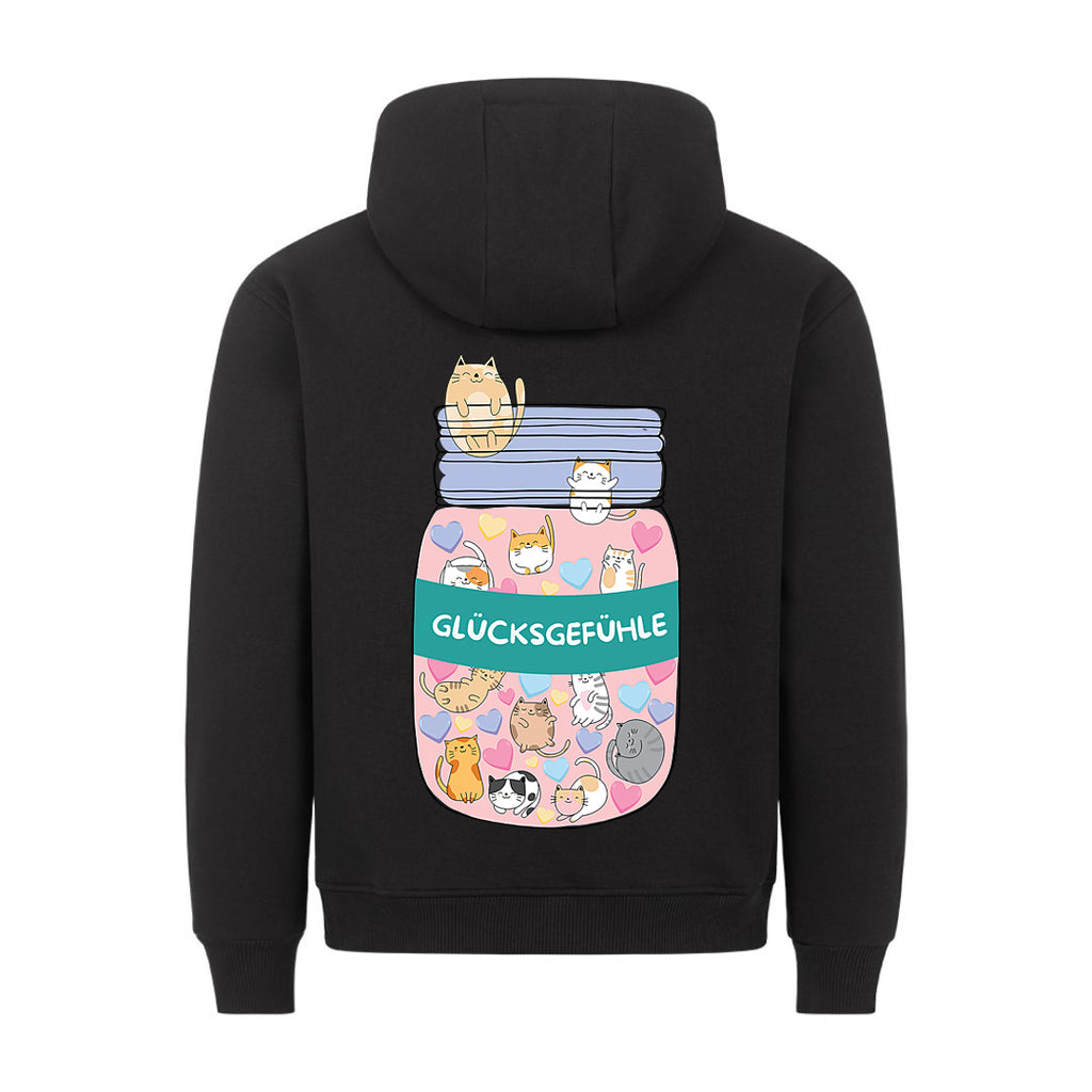 Glücksgefühle Hoodie BackPrint