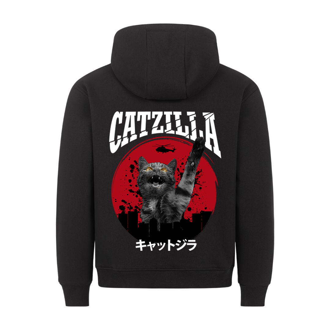 Catzilla Hoodie BackPrint