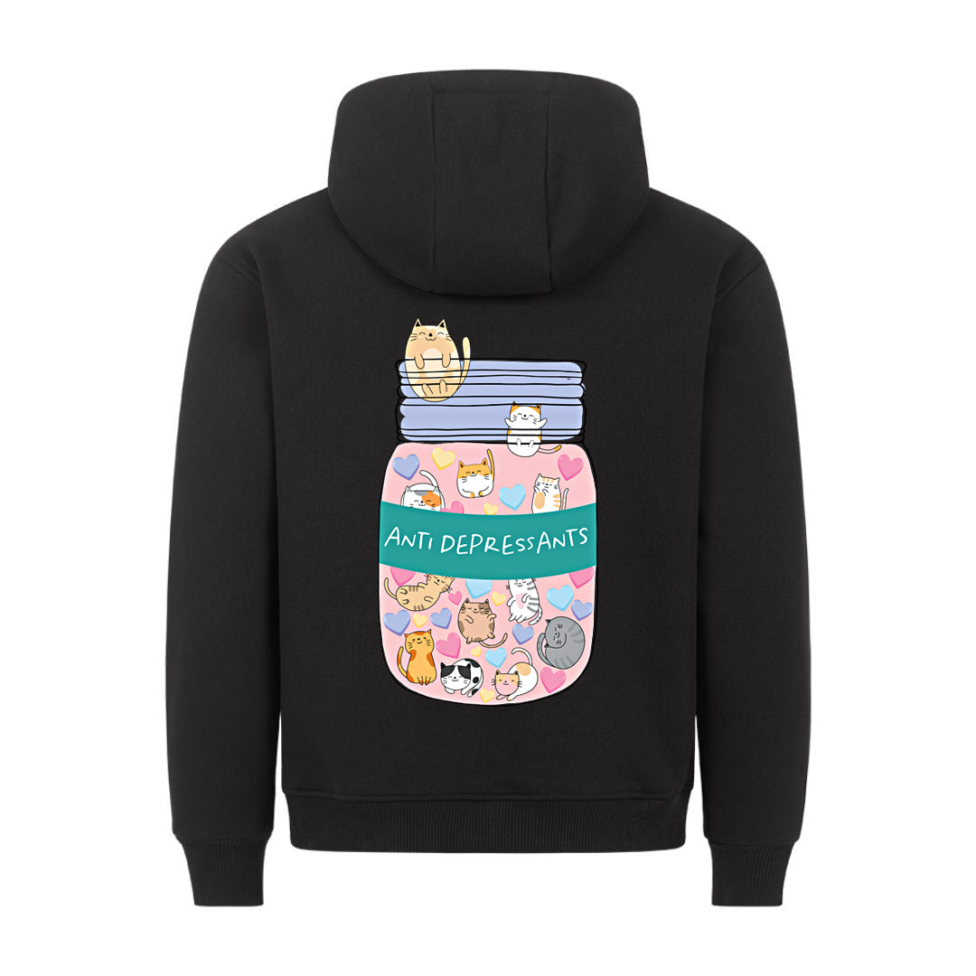 Anti Depressants Hoodie BackPrint