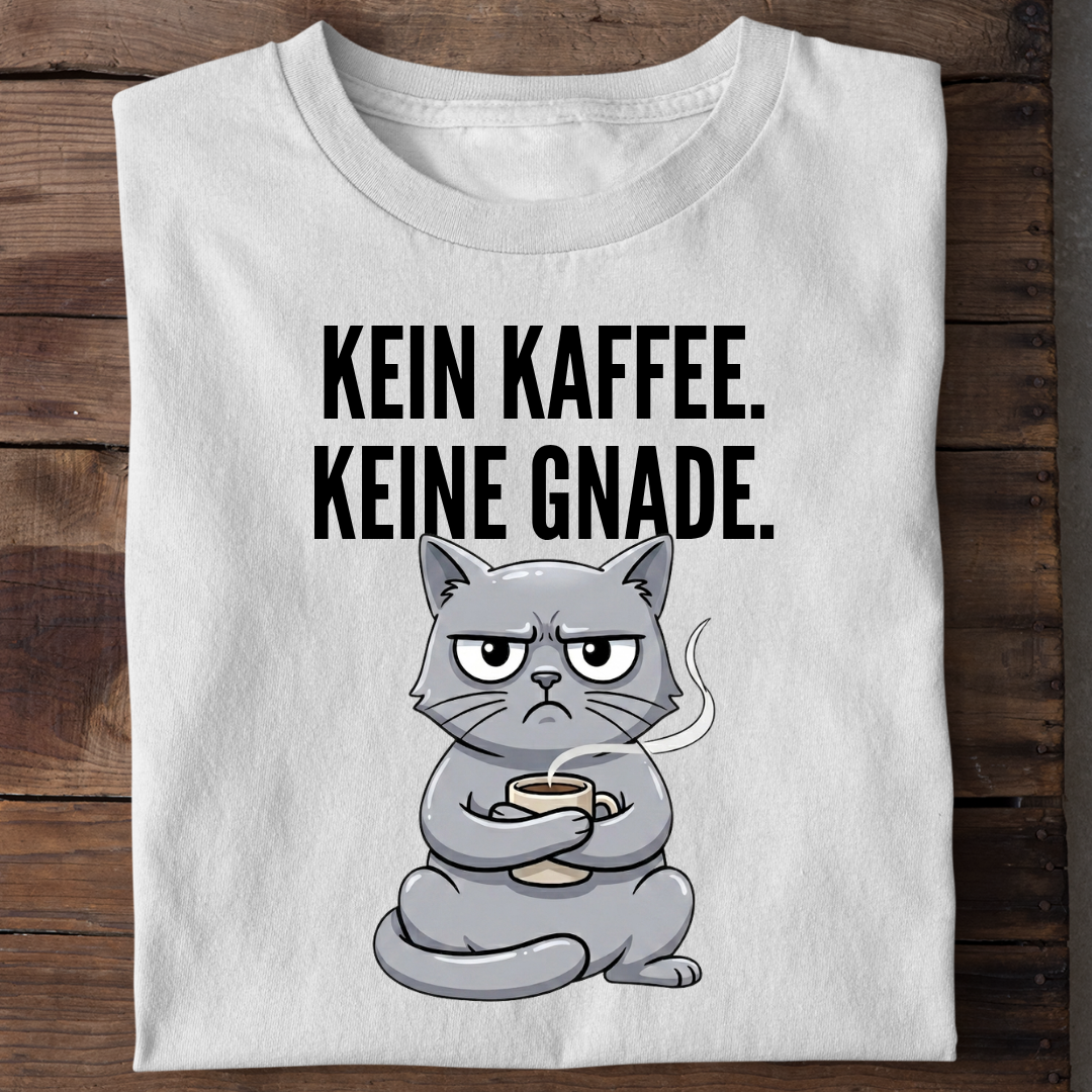 Kein Kaffee. Keine Gnade. Bio T-Shirt