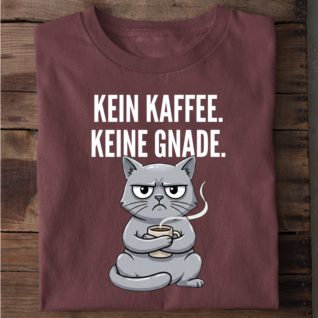 Kein Kaffee. Keine Gnade. Bio T-Shirt