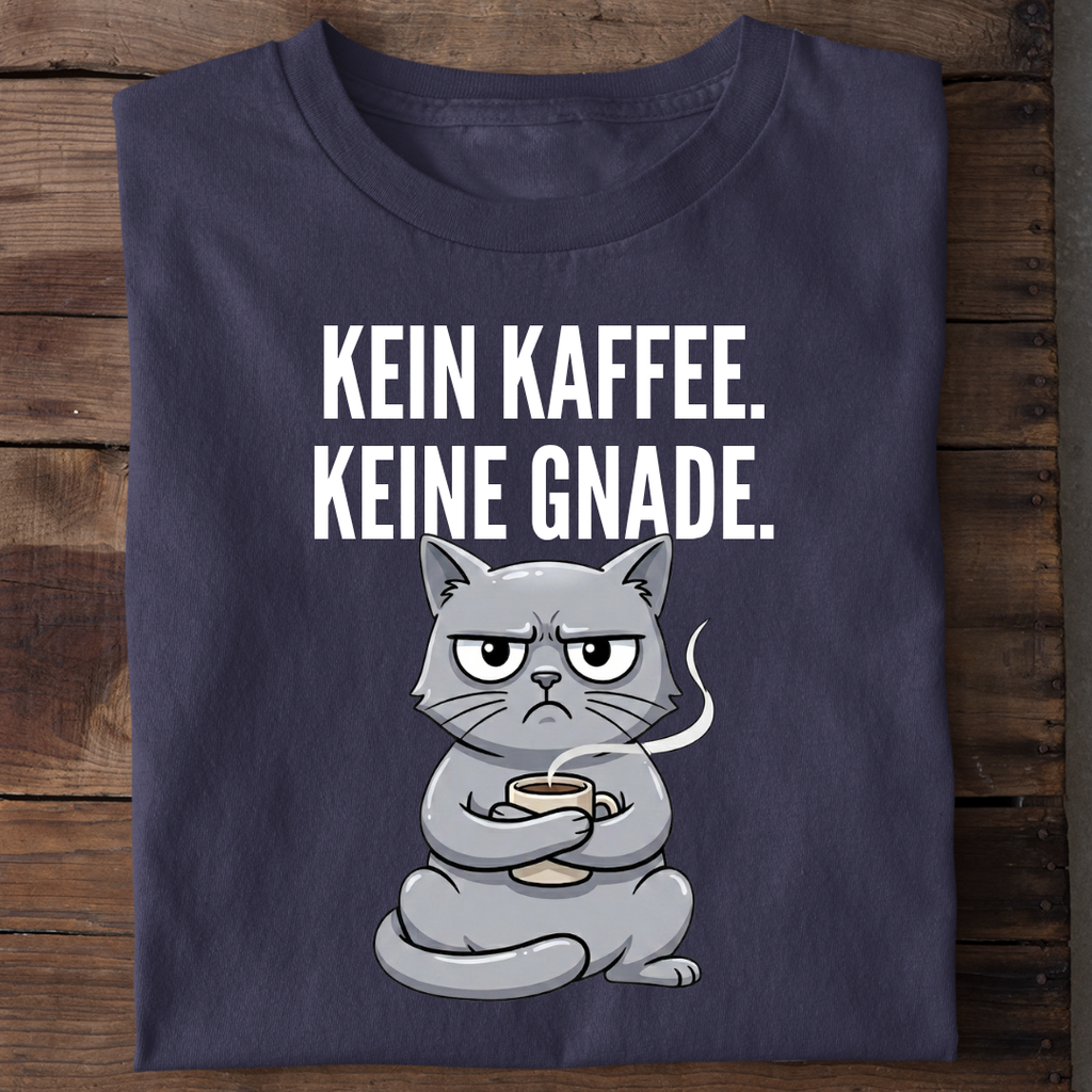 Kein Kaffee. Keine Gnade. Bio T-Shirt