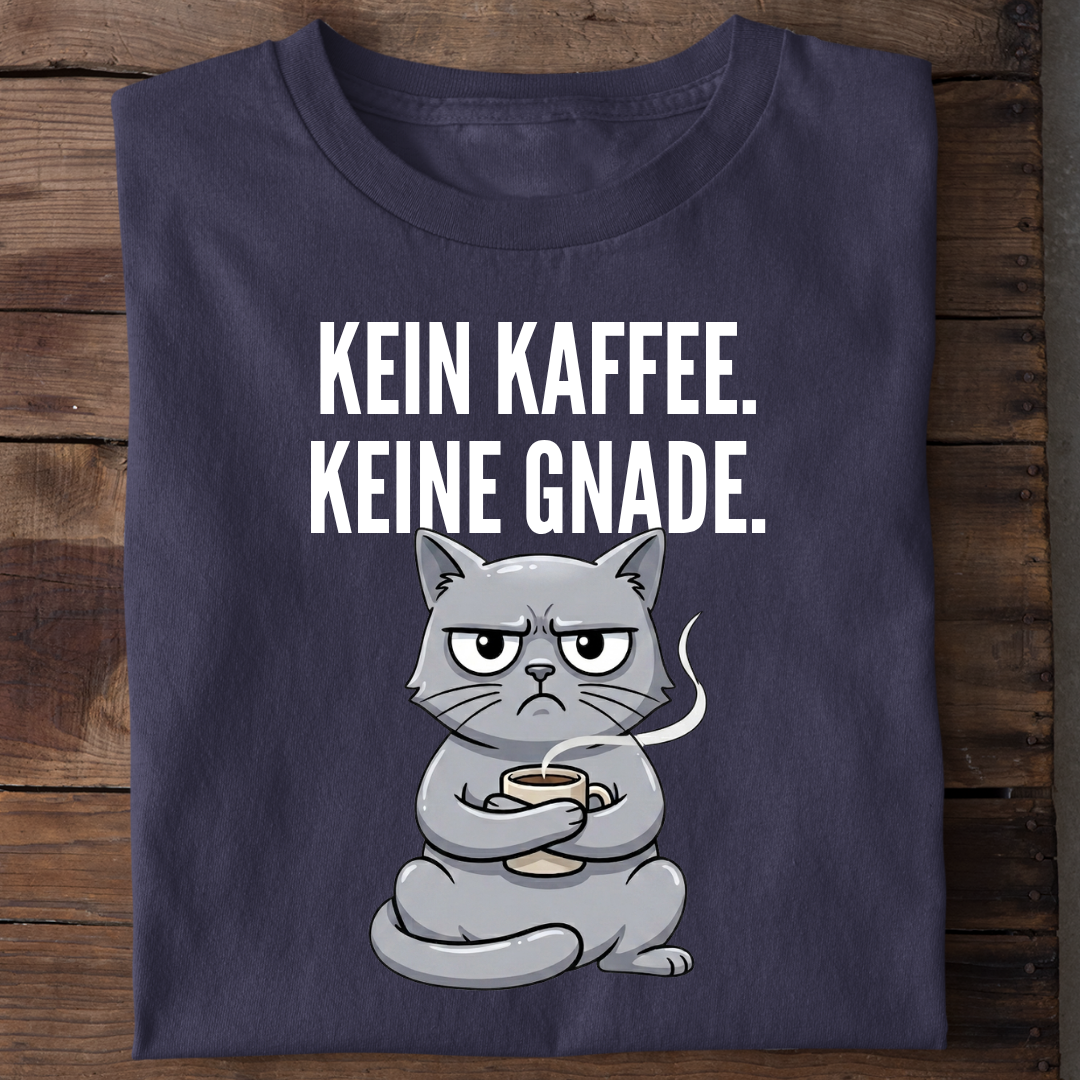 Kein Kaffee. Keine Gnade. Bio T-Shirt