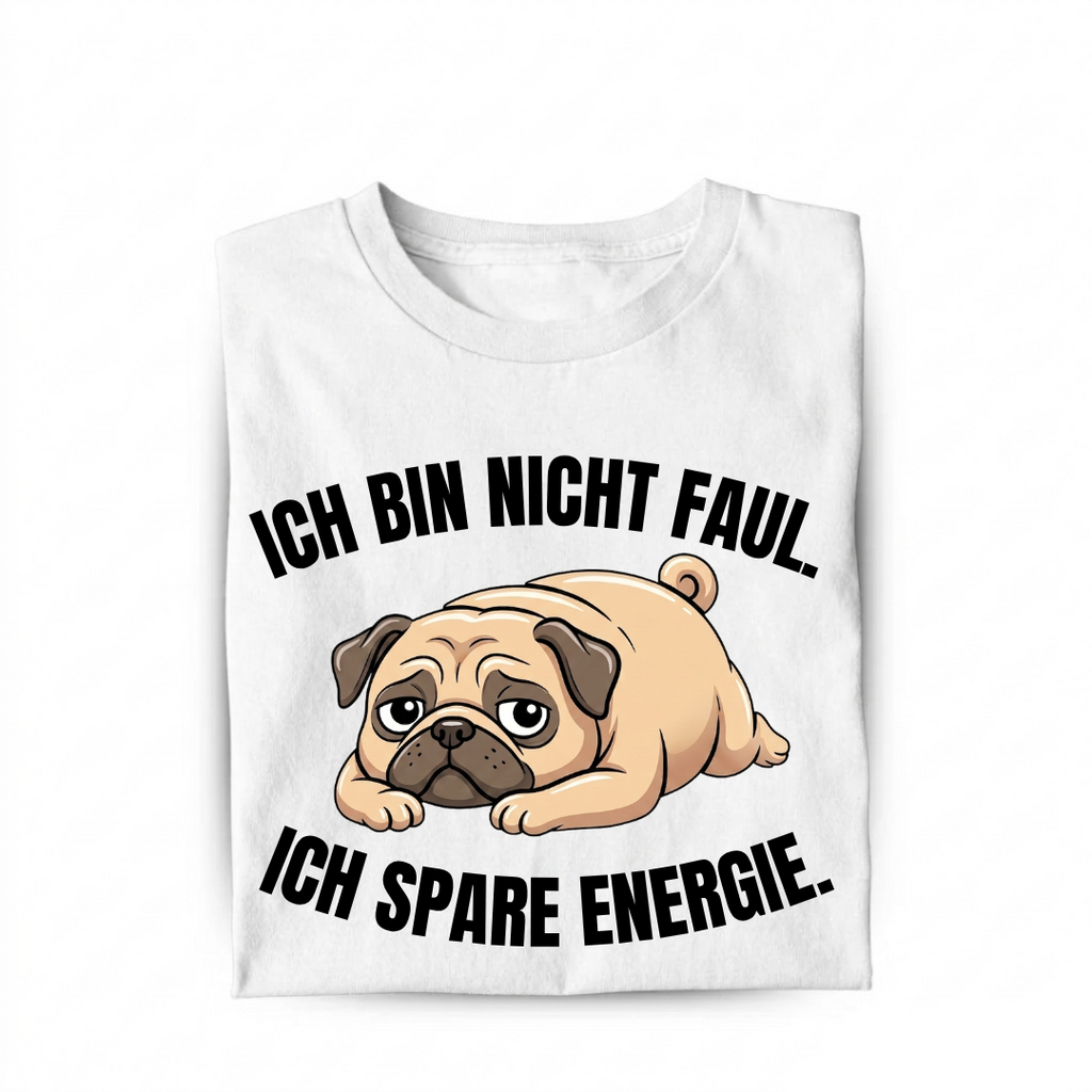 Ich spare Energie Bio T-Shirt