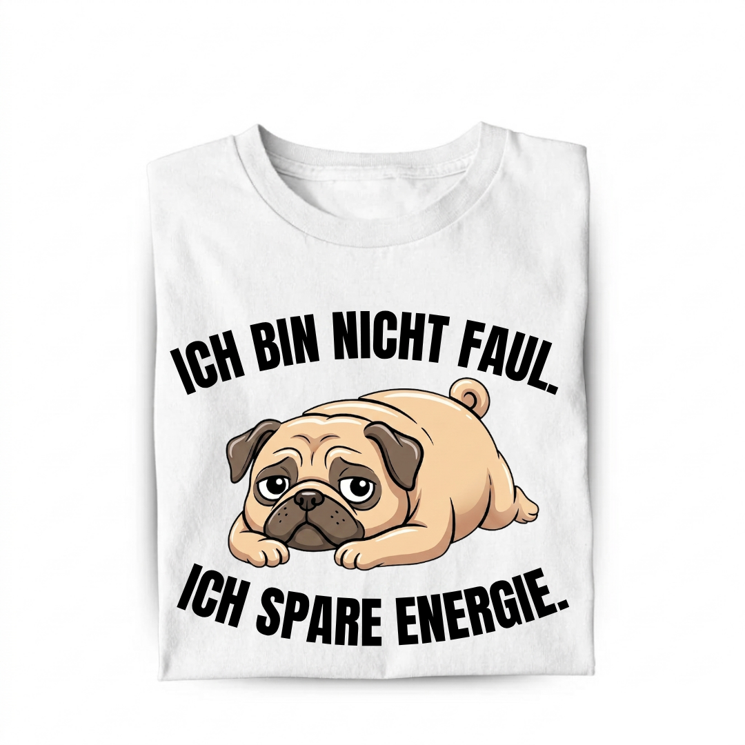 Ich spare Energie Bio T-Shirt