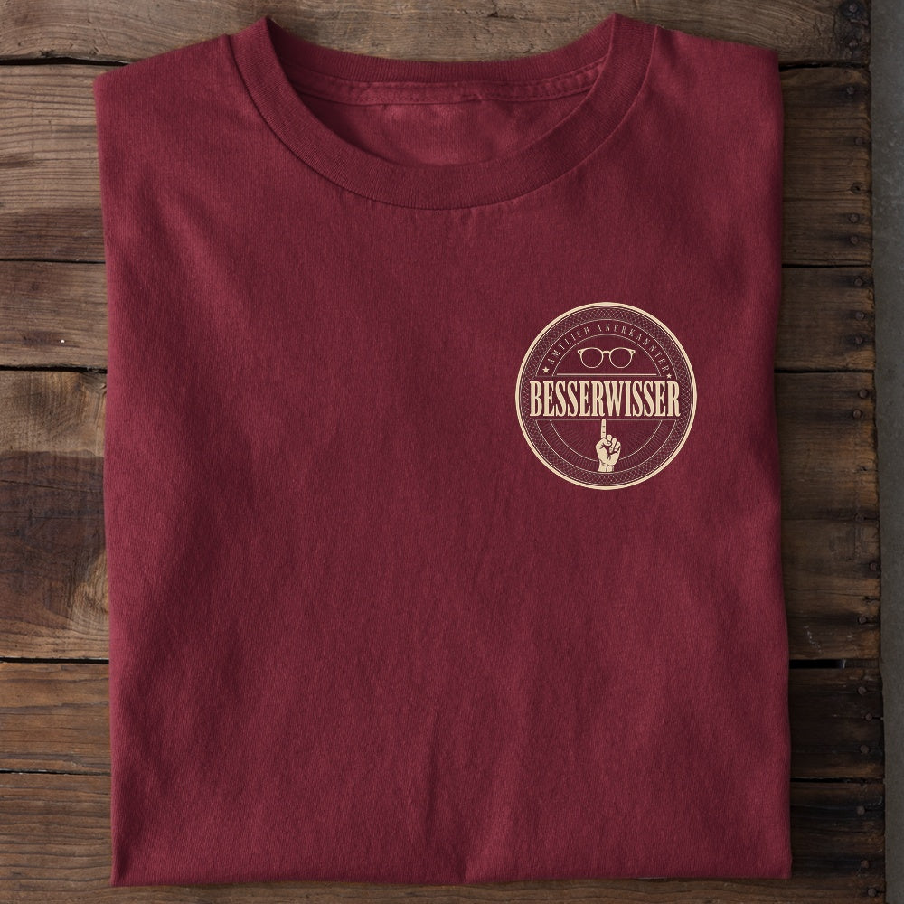 Burgunder – Unisex T-Shirt