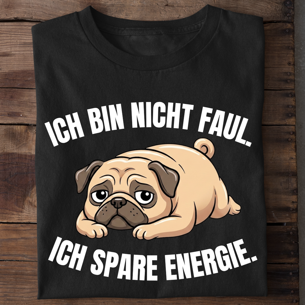 Ich spare Energie Bio T-Shirt