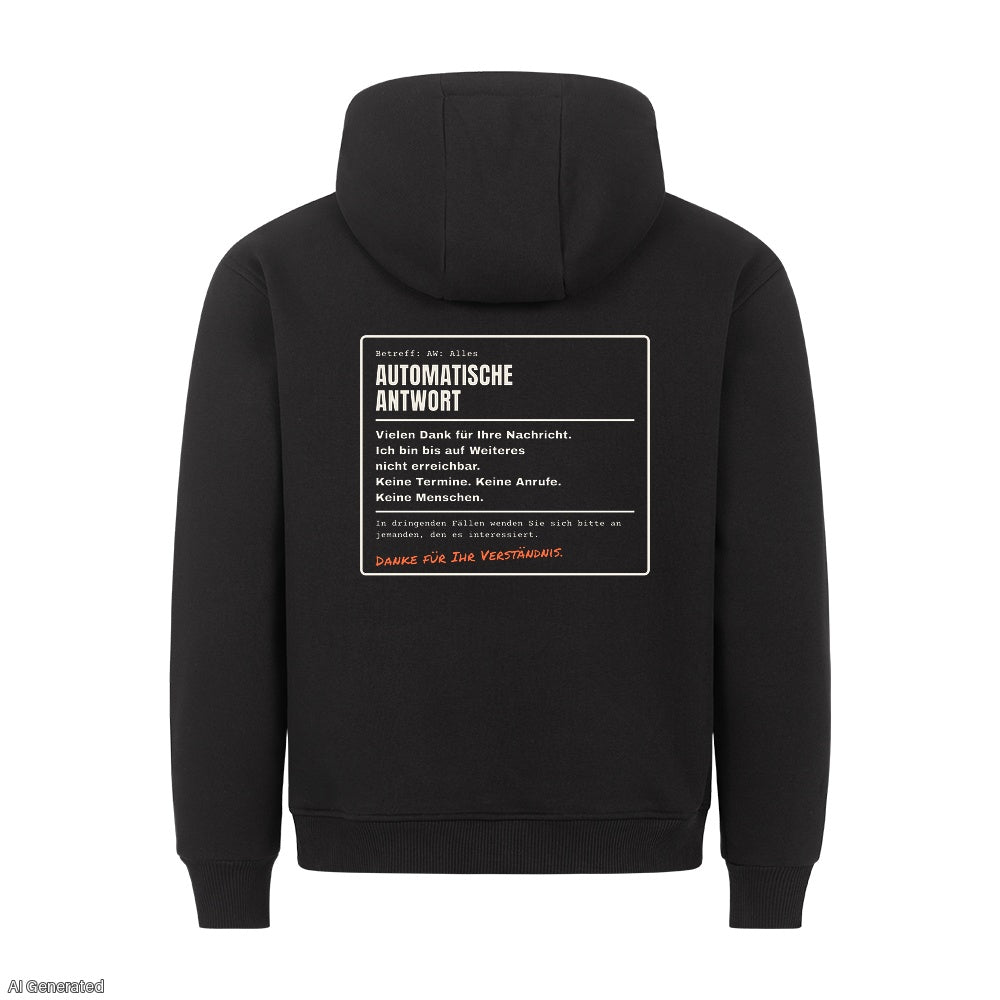 Schwarz – Unisex Hoodie