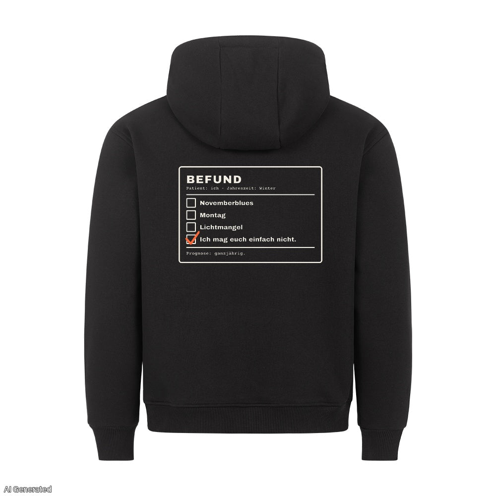 Schwarz – Unisex Hoodie