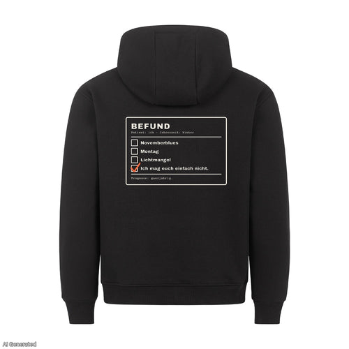 Schwarz – Unisex Hoodie