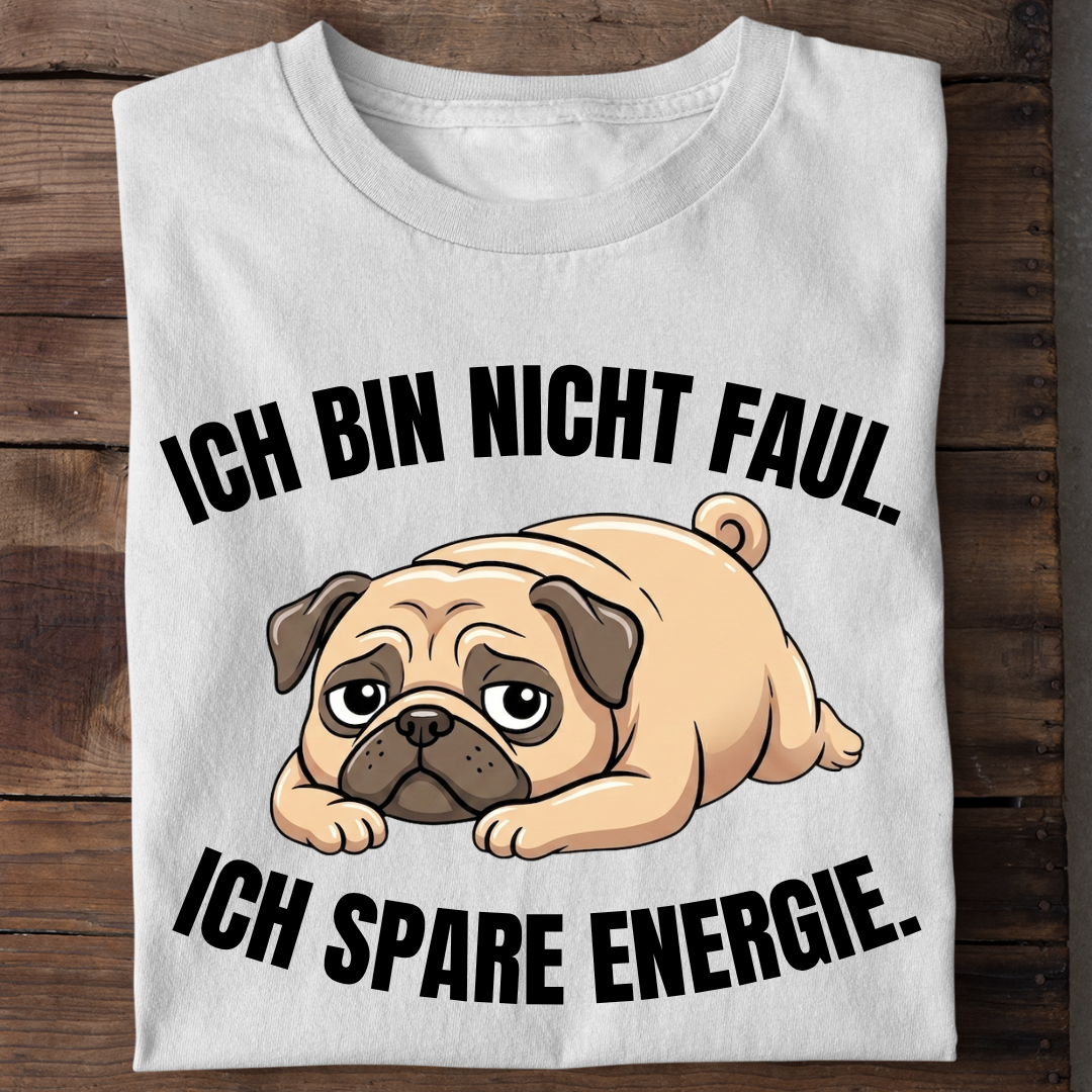 Ich spare Energie Bio T-Shirt
