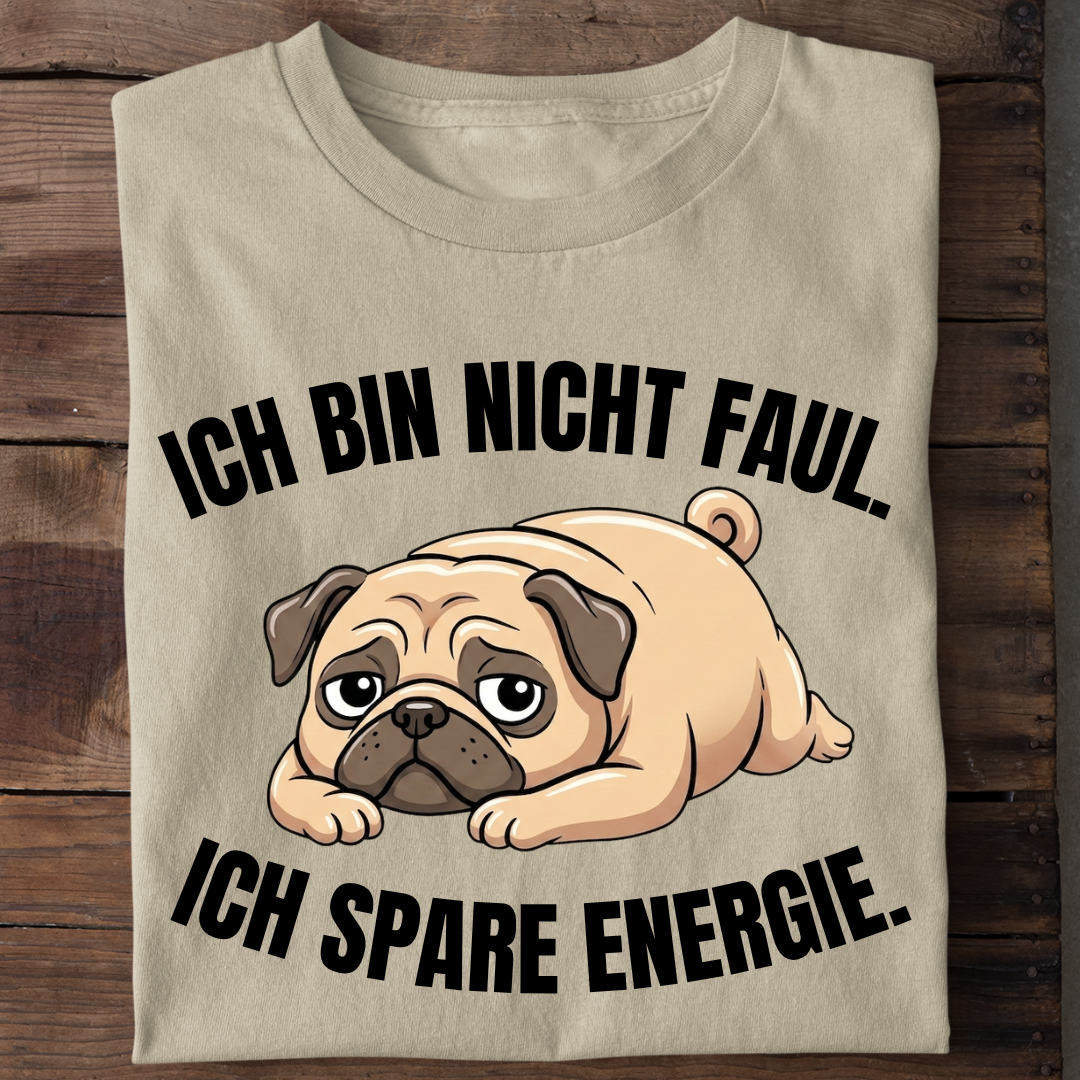 Ich spare Energie Bio T-Shirt