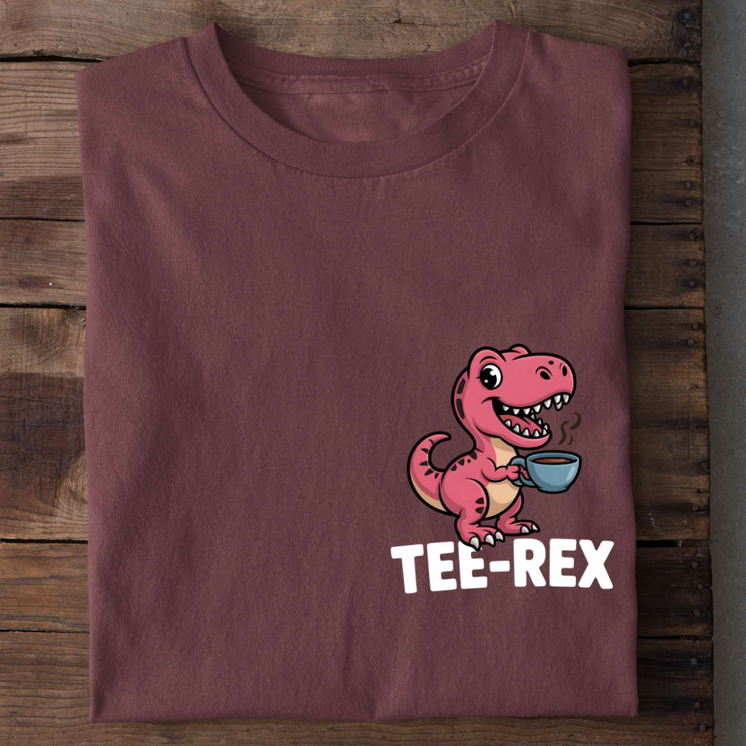 T-Shirt Tee-Rex, Rückansicht