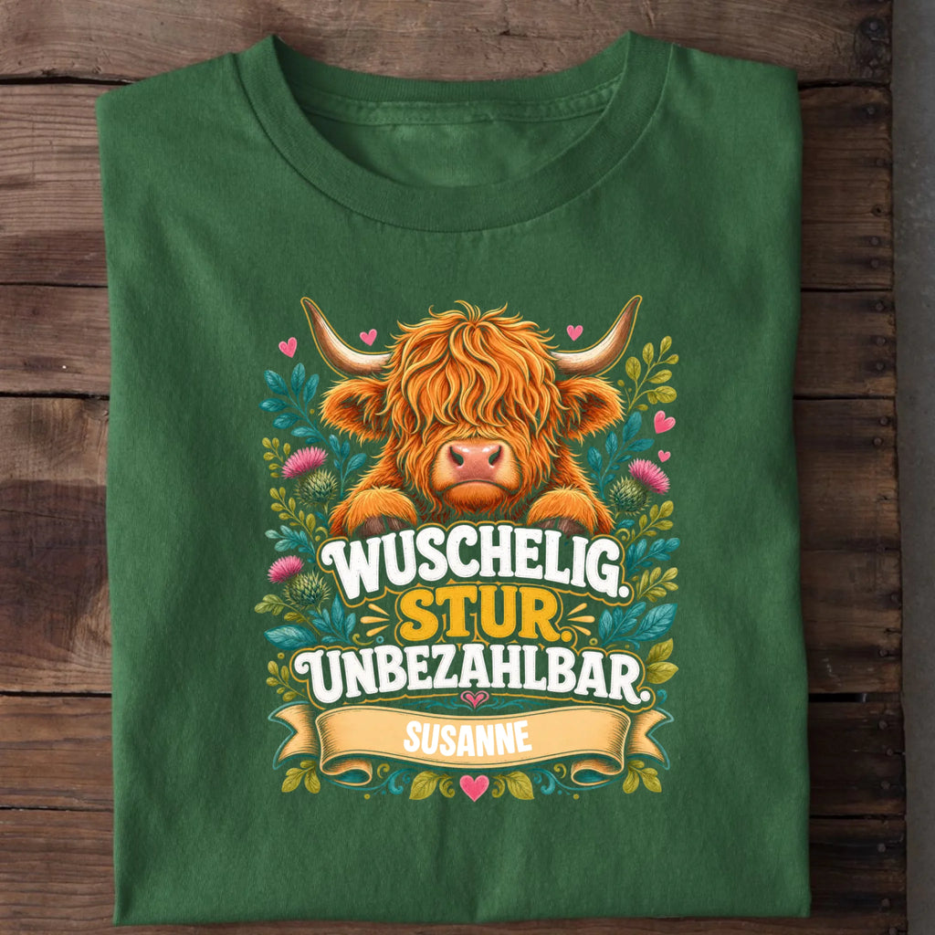 Personalisierbares T-Shirt mit Motiv 'Wuschelig', Ansicht 4