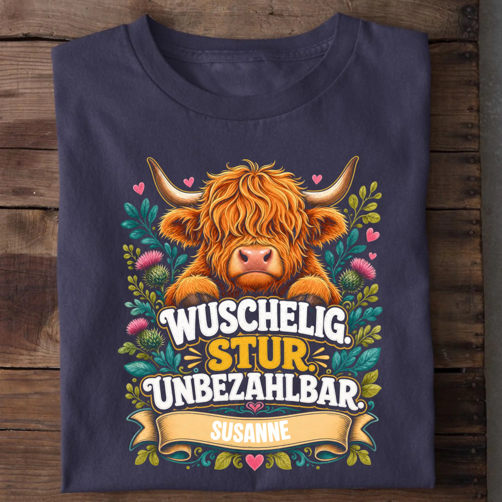 Personalisierbares T-Shirt mit Motiv 'Wuschelig', Ansicht 2