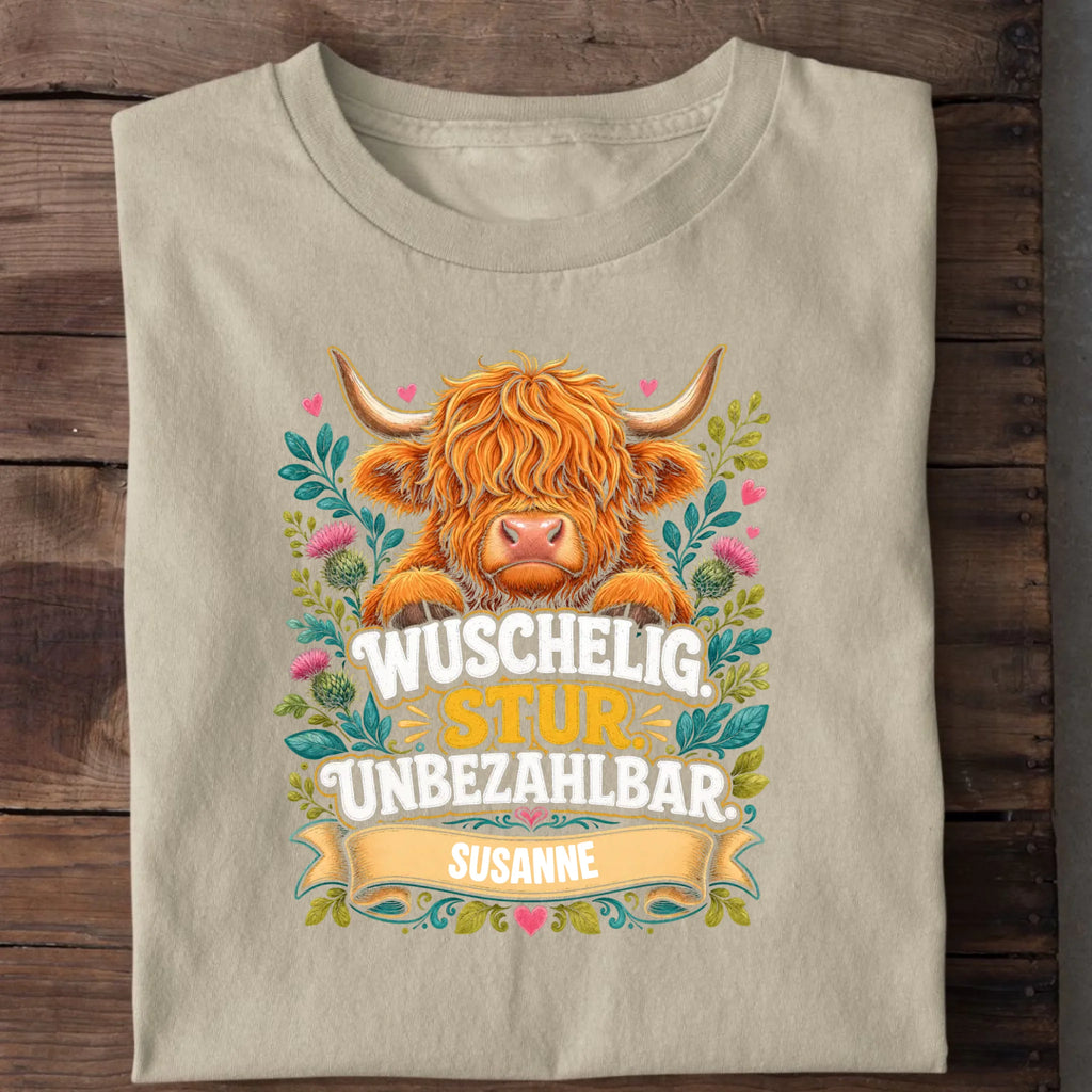 Personalisierbares T-Shirt mit Motiv 'Wuschelig', Ansicht 5