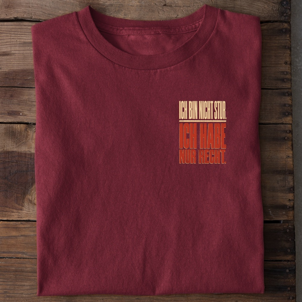 Burgunder – Unisex T-Shirt