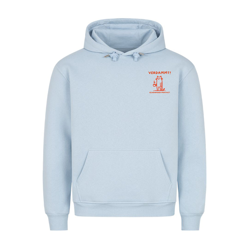 Verdammt Montag Katze Hoodie