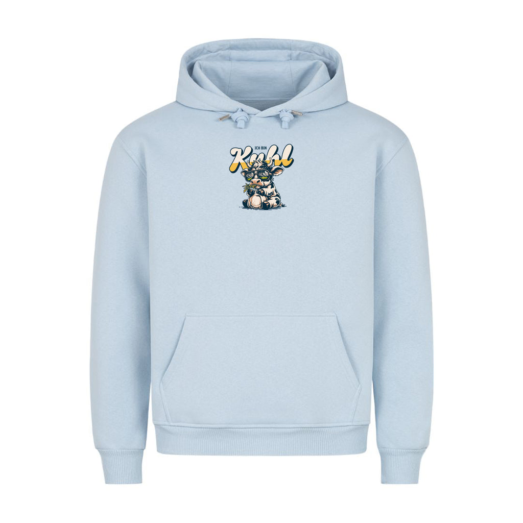 Hoodie Ich bin kuhl, Detailansicht