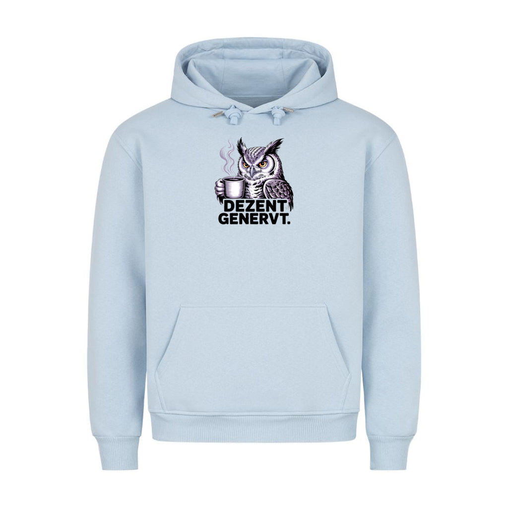 Hoodie Dezent Genervt, Detailansicht