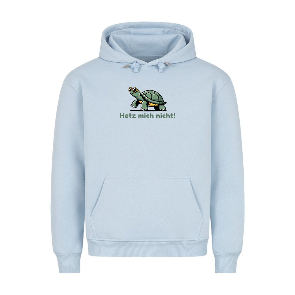 Hoodie Hetz mich nicht Schildkröte, Detailansicht