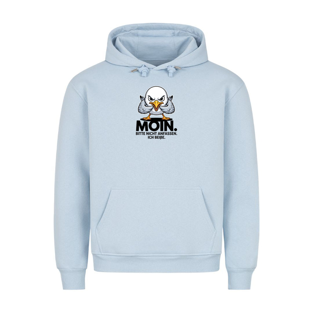 Hoodie Moin Bitte Nicht, Detailansicht