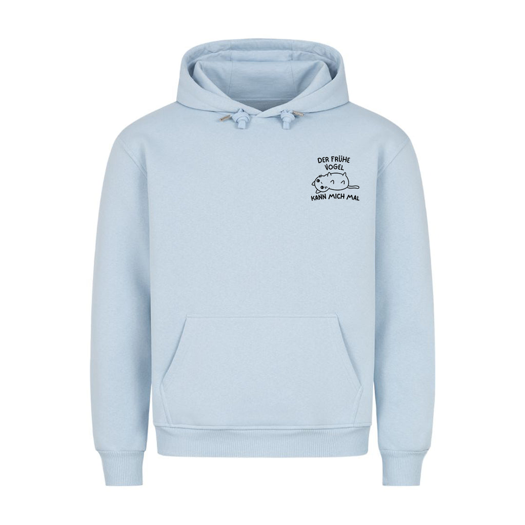 Der Frühe Vogel Katze Hoodie