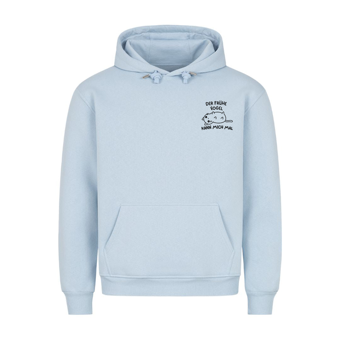 Der Frühe Vogel Katze Hoodie