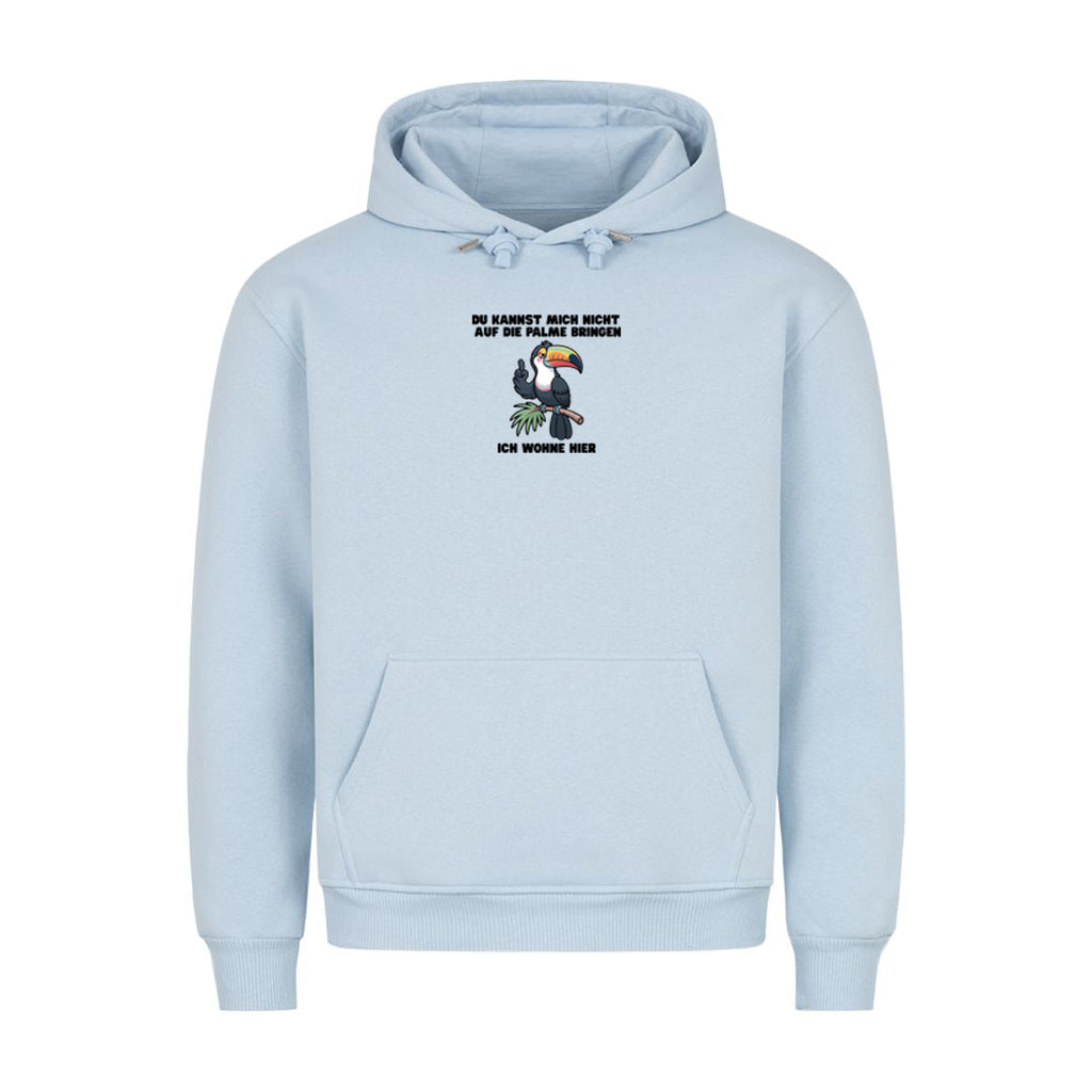 Hoodie Auf die Palme bringen, Detailansicht