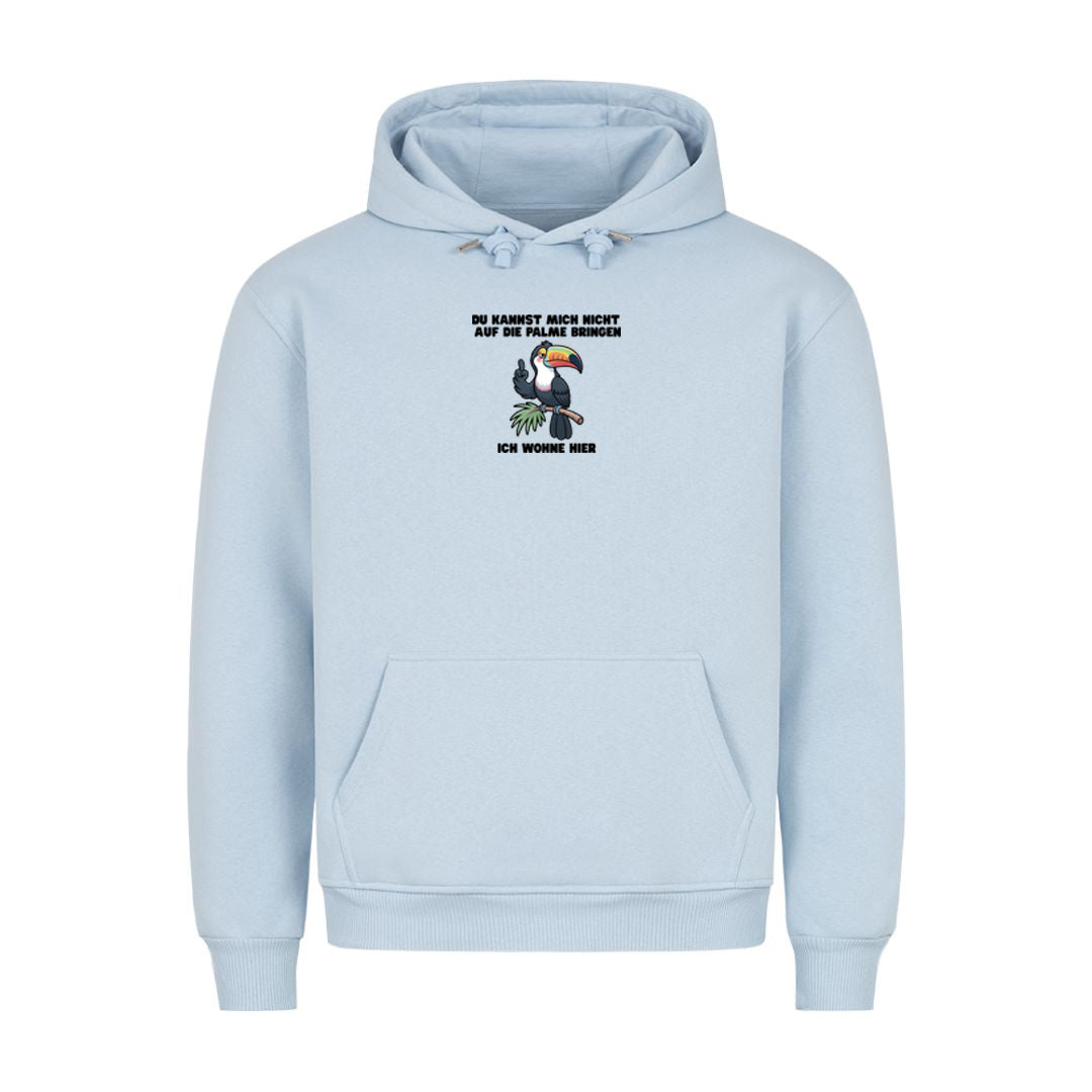 Hoodie Auf die Palme bringen, Detailansicht