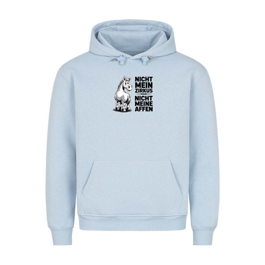 Hoodie Nicht mein Zirkus Pferd, Detailansicht