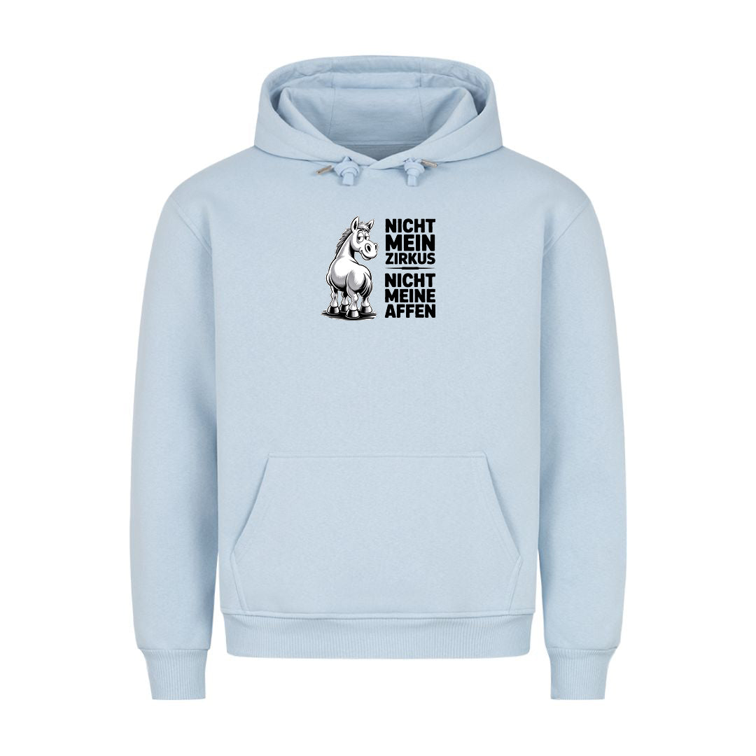 Hoodie Nicht mein Zirkus Pferd, Detailansicht