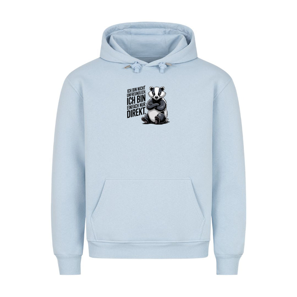 Hoodie Ich Bin Nicht Unfreundlich, Detailansicht