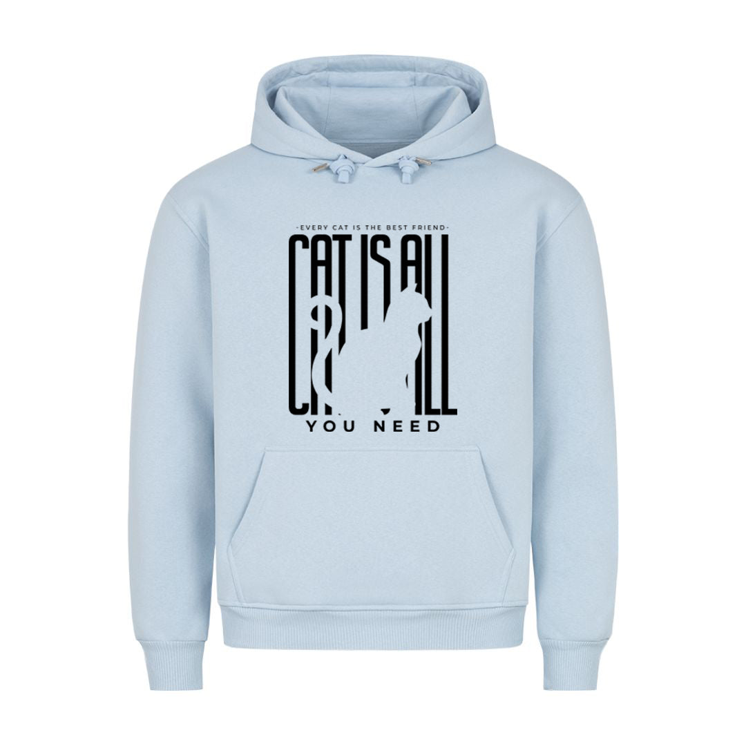 Cat is all you Need Hoodie