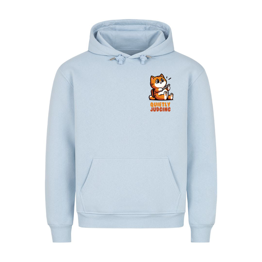 Quietly Judging Hoodie