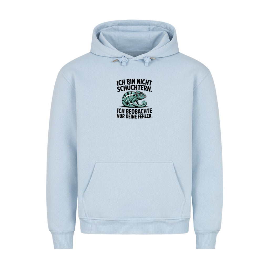 Hoodie Nicht schüchtern, Detailansicht