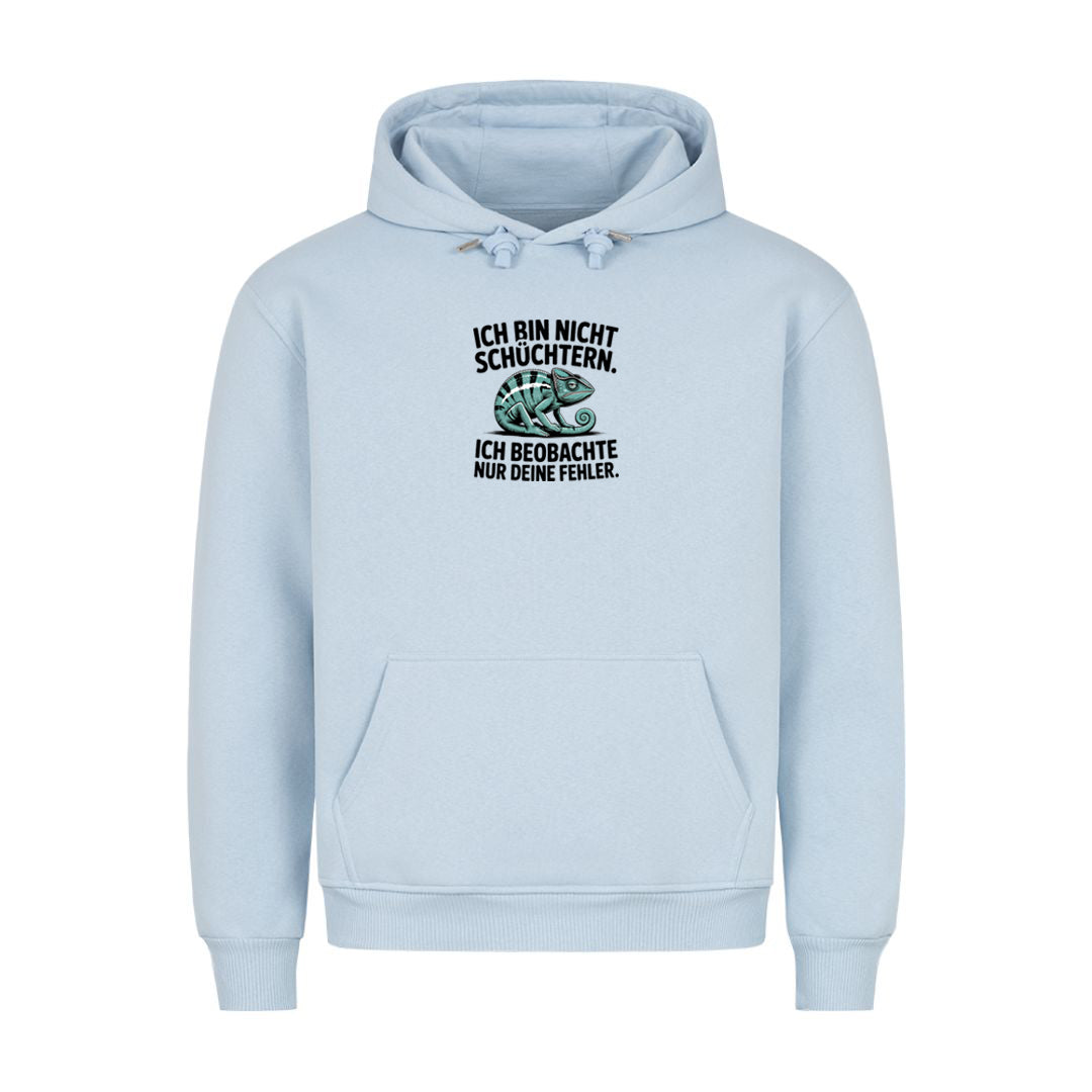 Hoodie Nicht schüchtern, Detailansicht