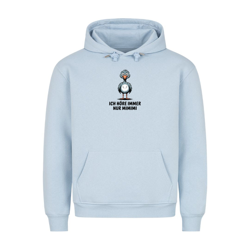 Hoodie Ich Höre Immer, Detailansicht