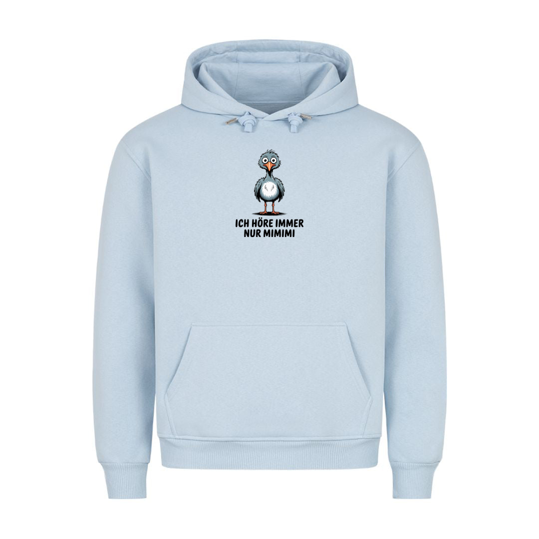 Hoodie Ich Höre Immer, Detailansicht