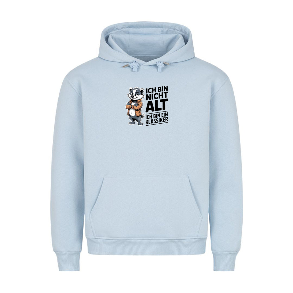 Hoodie Ich bin ein Klassiker, Detailansicht