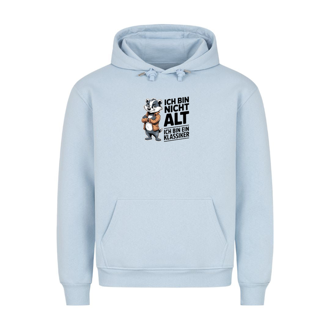 Hoodie Ich bin ein Klassiker, Detailansicht