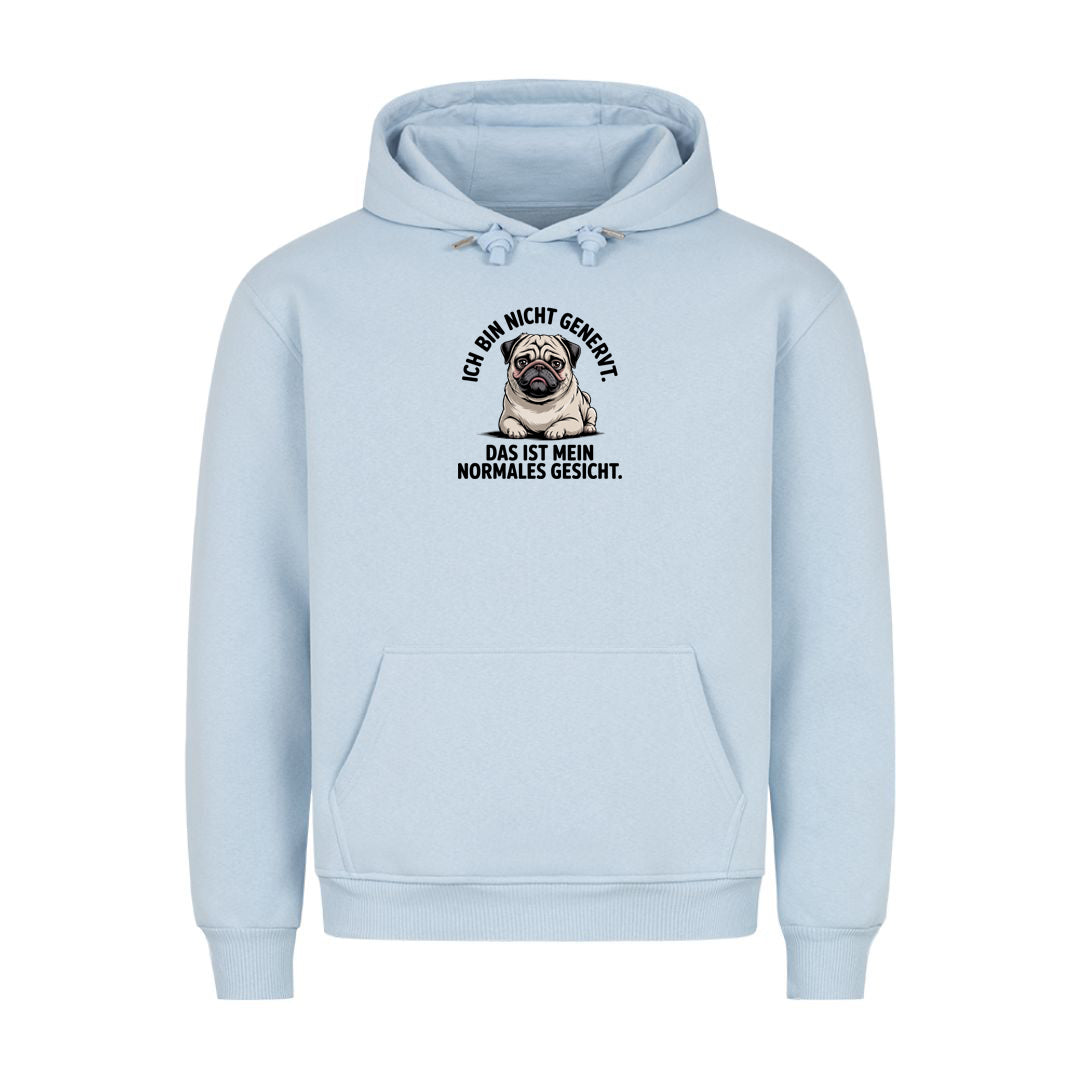 Hoodie Ich Bin Nicht Genervt, Detailansicht