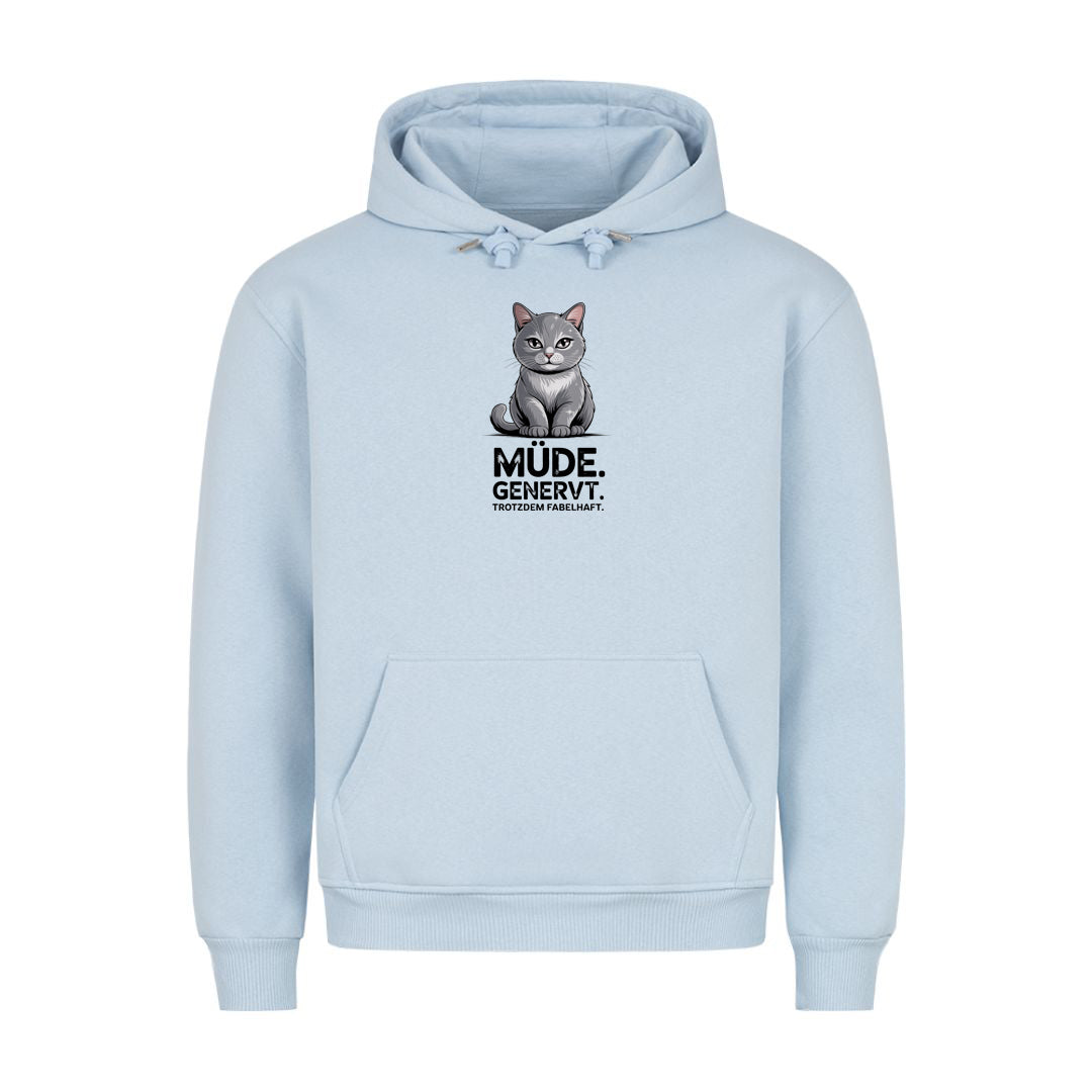 Hoodie Mäßig genervt, Detailansicht