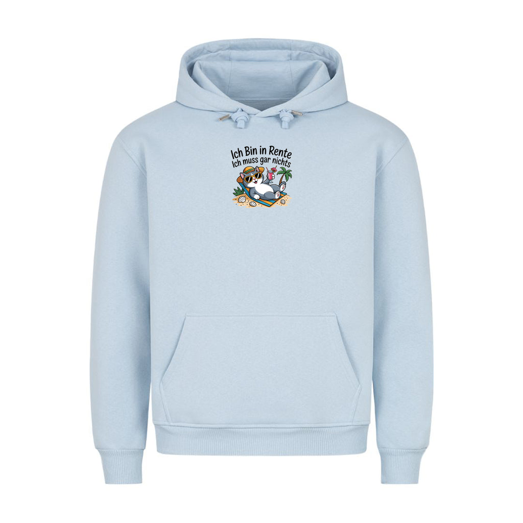 Hoodie Ich Bin in Rente, Detailansicht