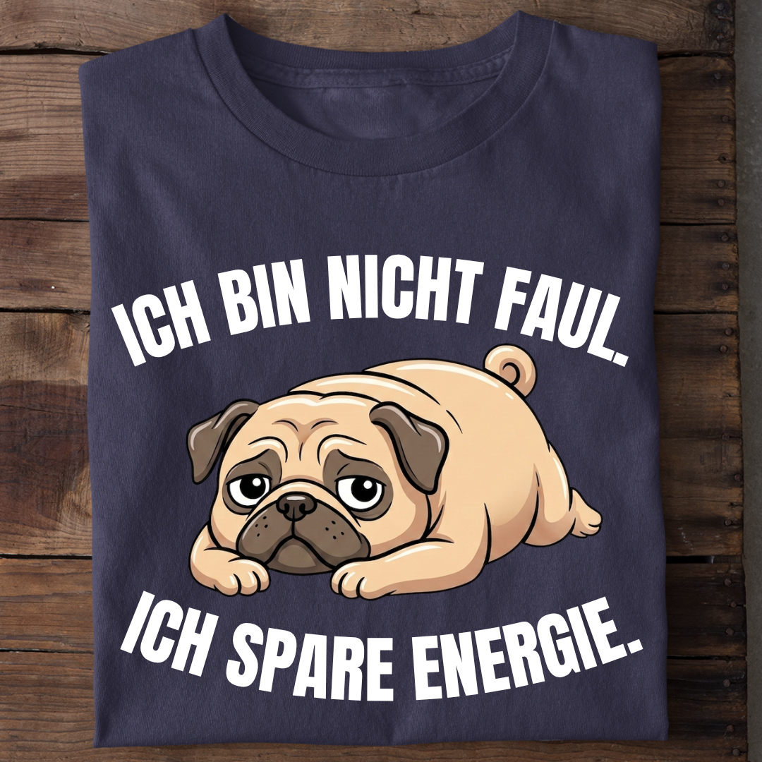 Ich spare Energie Bio T-Shirt