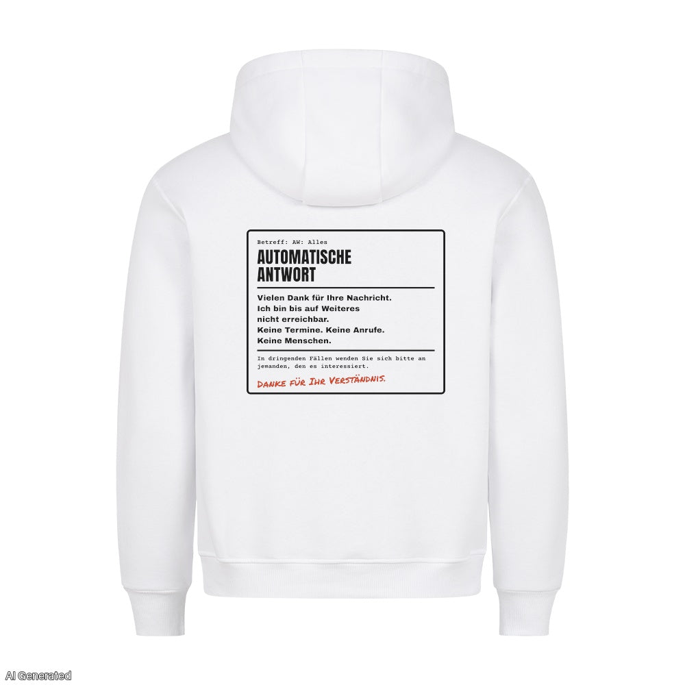 Weiß – Unisex Hoodie