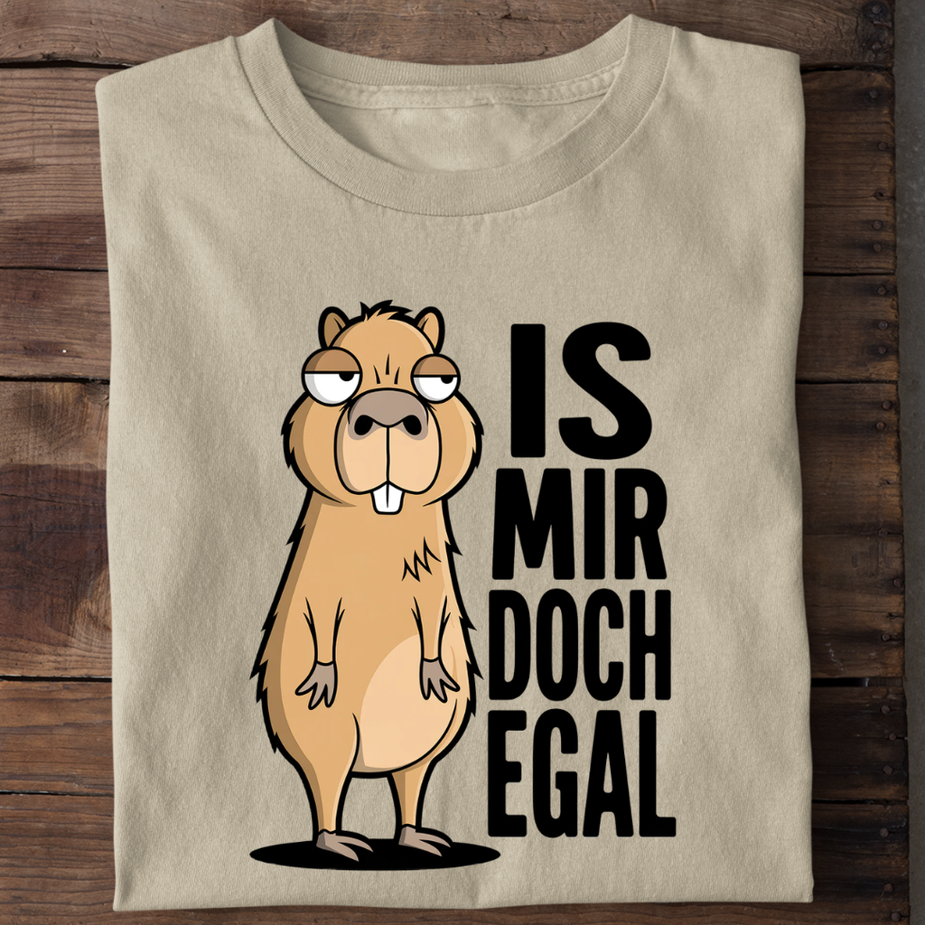 T-Shirt Is mir doch egal, Seitenansicht